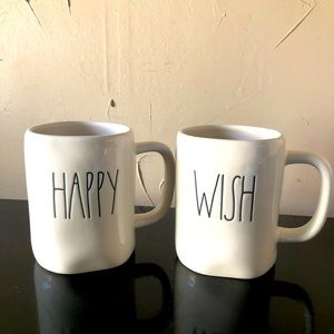 2 Rae Dunn artisan mugs